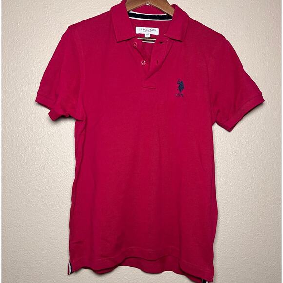 🔴 U.S. Polo Assn. 🏇 Classic Red Polo Shirt – M - Picture 1 of 5